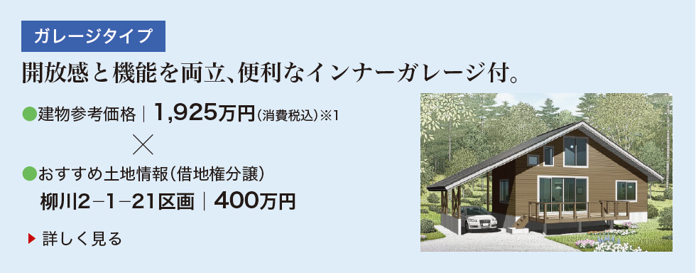 ガレージタイプ