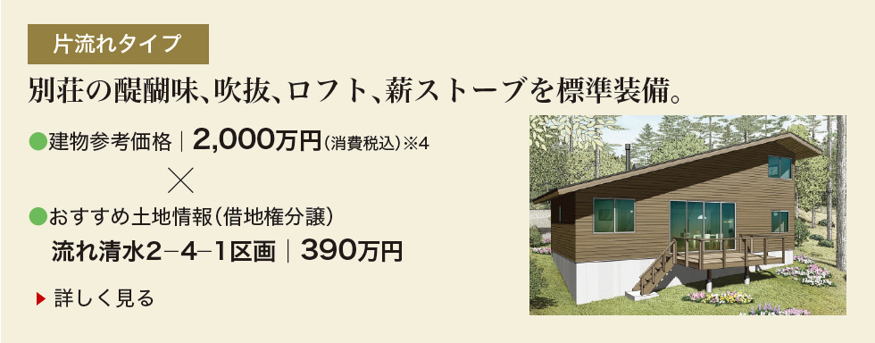 片流れタイプ